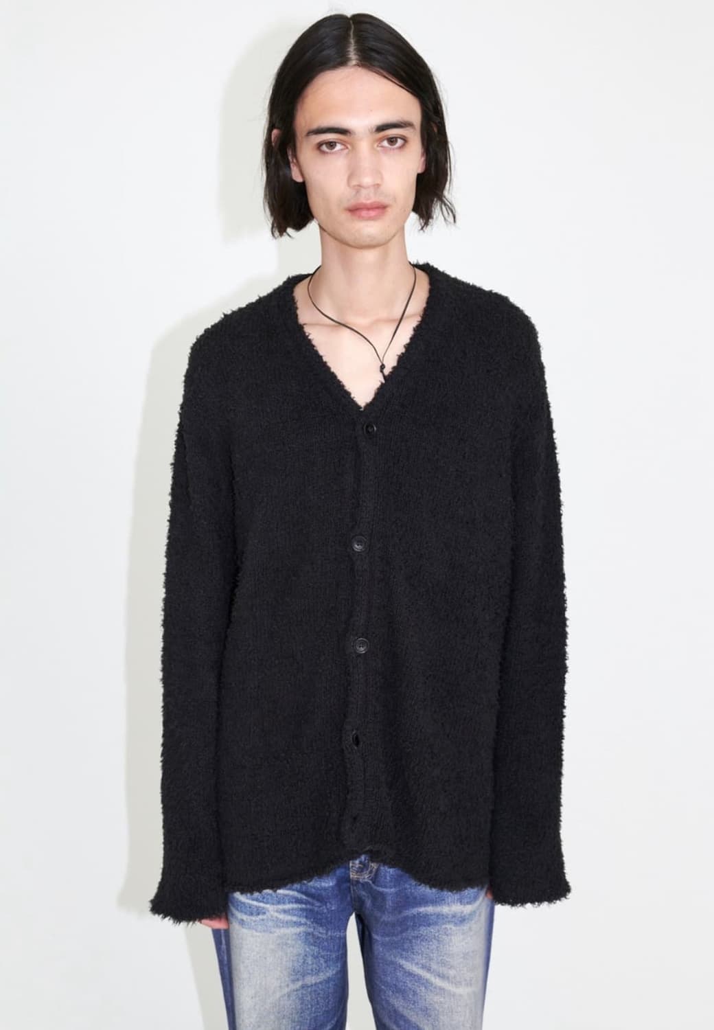 아워레가시 니티드 가디건 앤트러사이트 상품이미지1