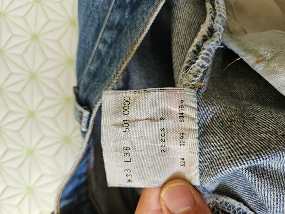 90s levis 501 33x36 빈티지 리바이스  상품이미지9