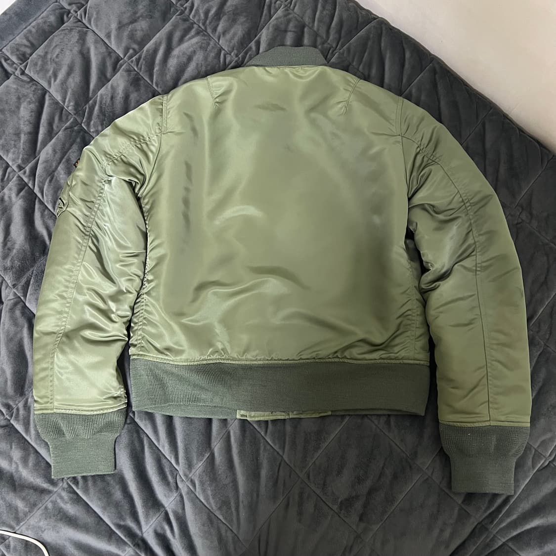 알파인더스트리 MA-1 카키 상품이미지2