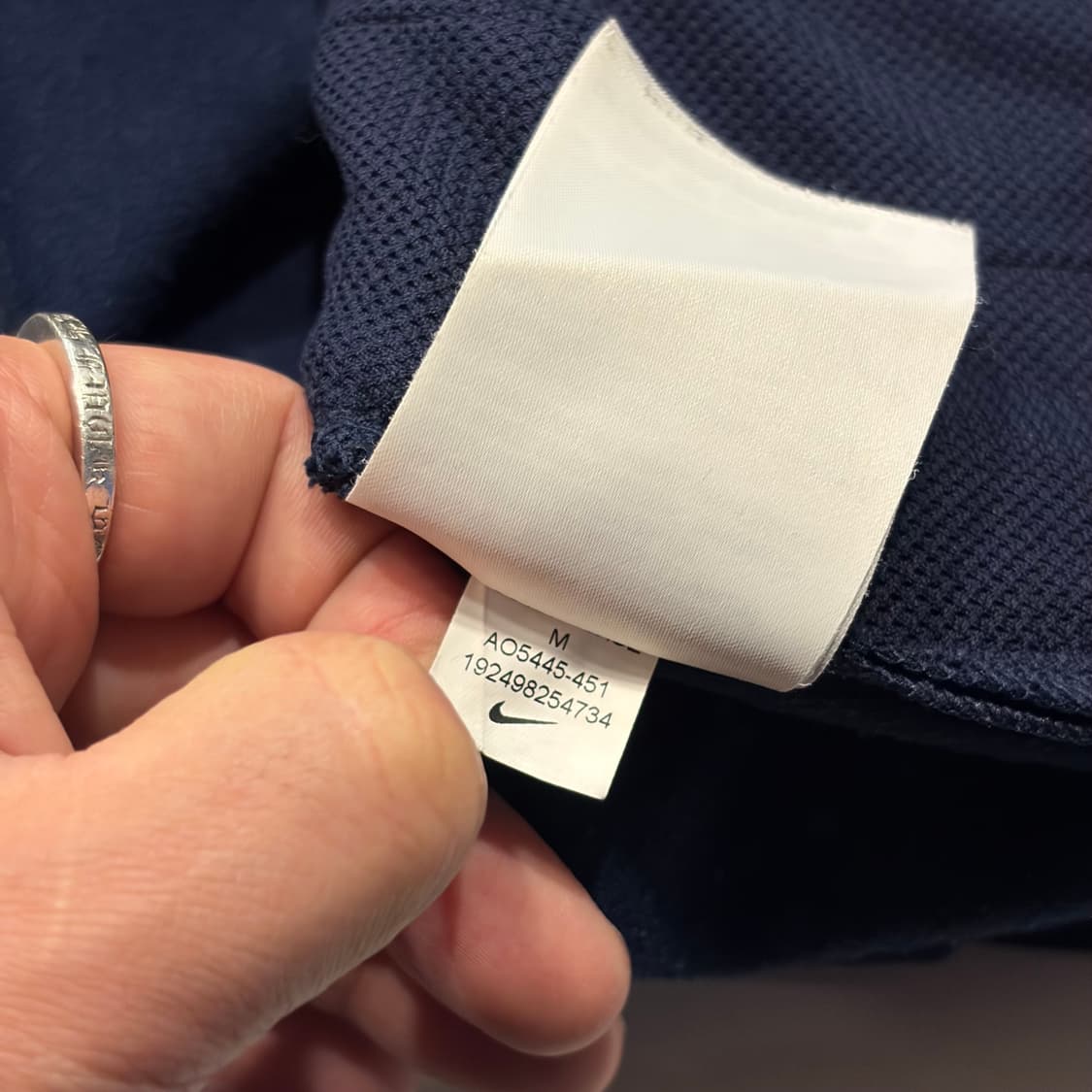 [M] 나이키 바르셀로나 19-20 져지 트랙 자켓 남색/레드 D440 상품이미지7