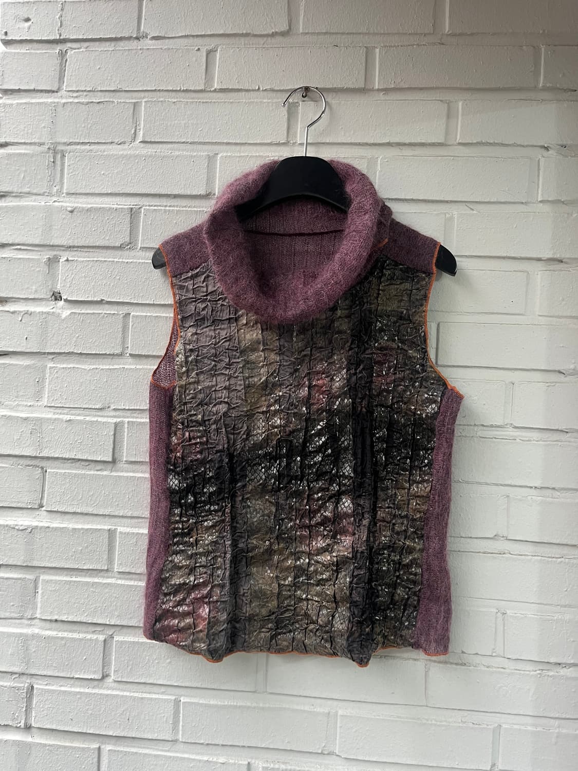 Noir Riviere mohair blend vest 상품이미지1