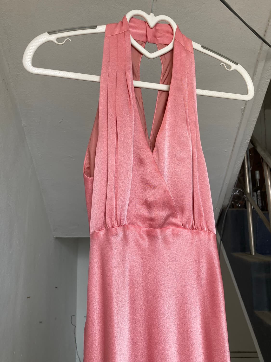 핑크 홀터넥 퀸카 드레스 상품이미지2