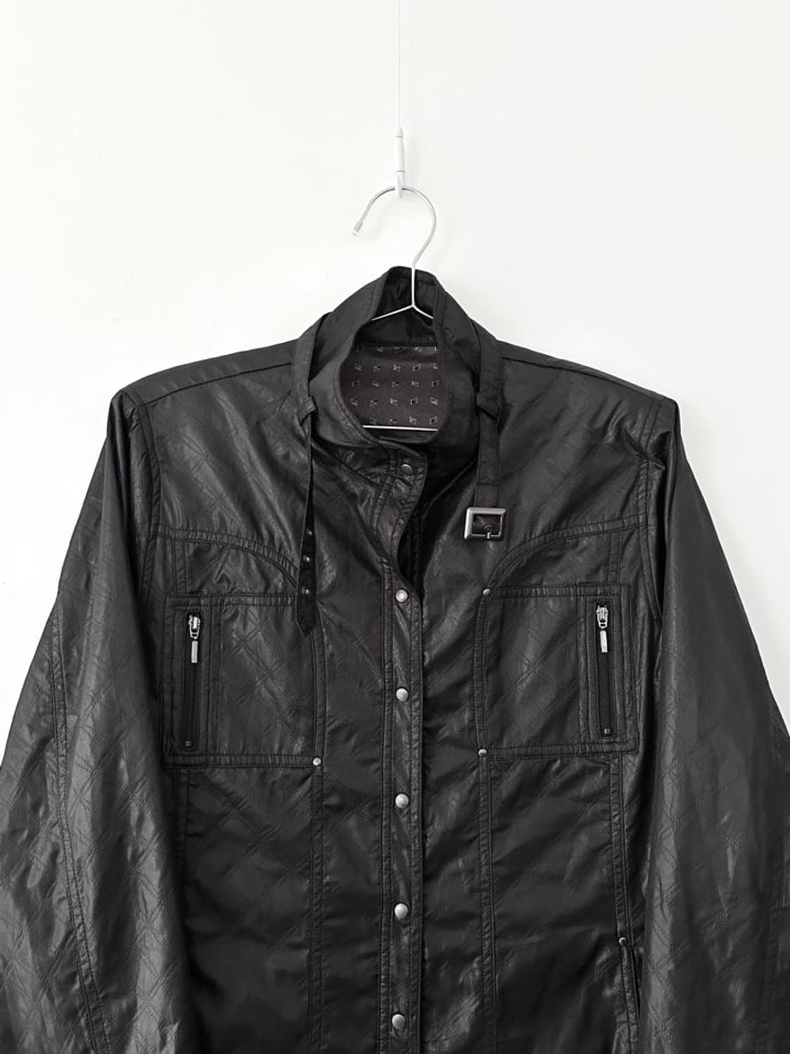 Buckle wind jacket / black 상품이미지3