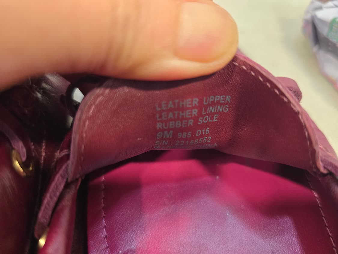 토리버치 드라이빙슈즈 플랫슈즈 버건디 260 상품이미지6
