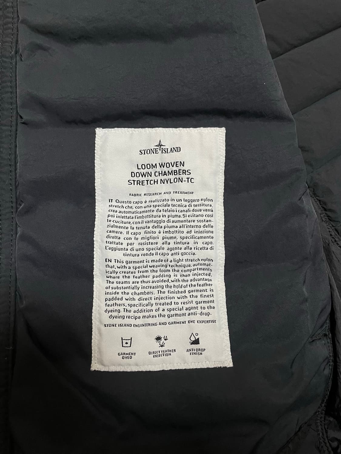 스톤아일랜드 룸우븐 경량 조끼패딩 [L] 상품이미지5