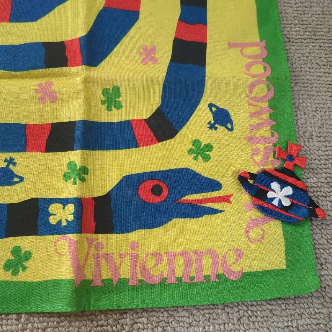 Vivienne Westwood 비비안 웨스트우드 조디악 스카프 손수건 상품이미지2