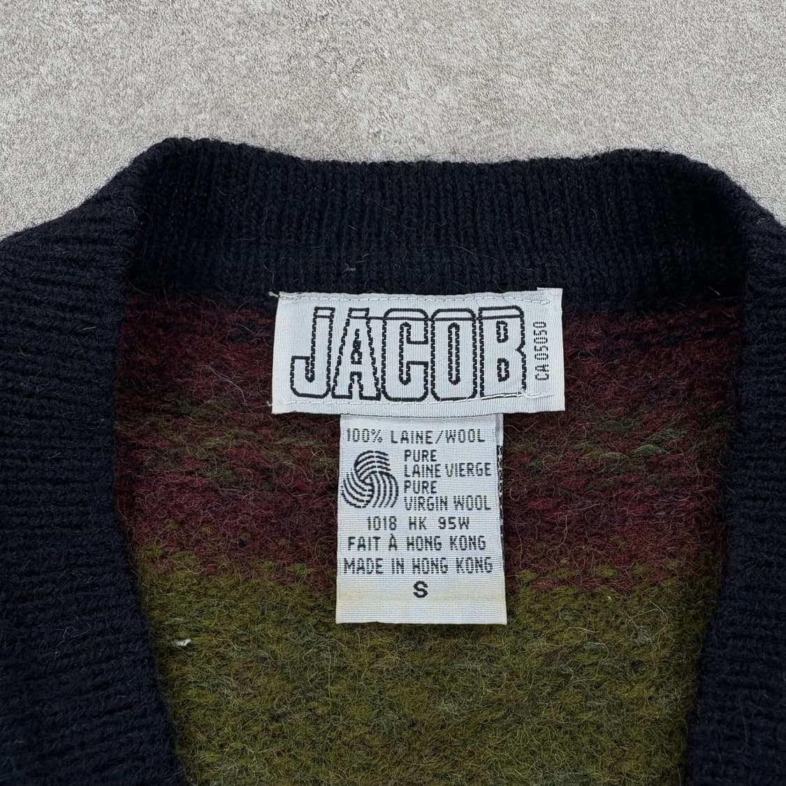 Vintage wool vest 상품이미지3