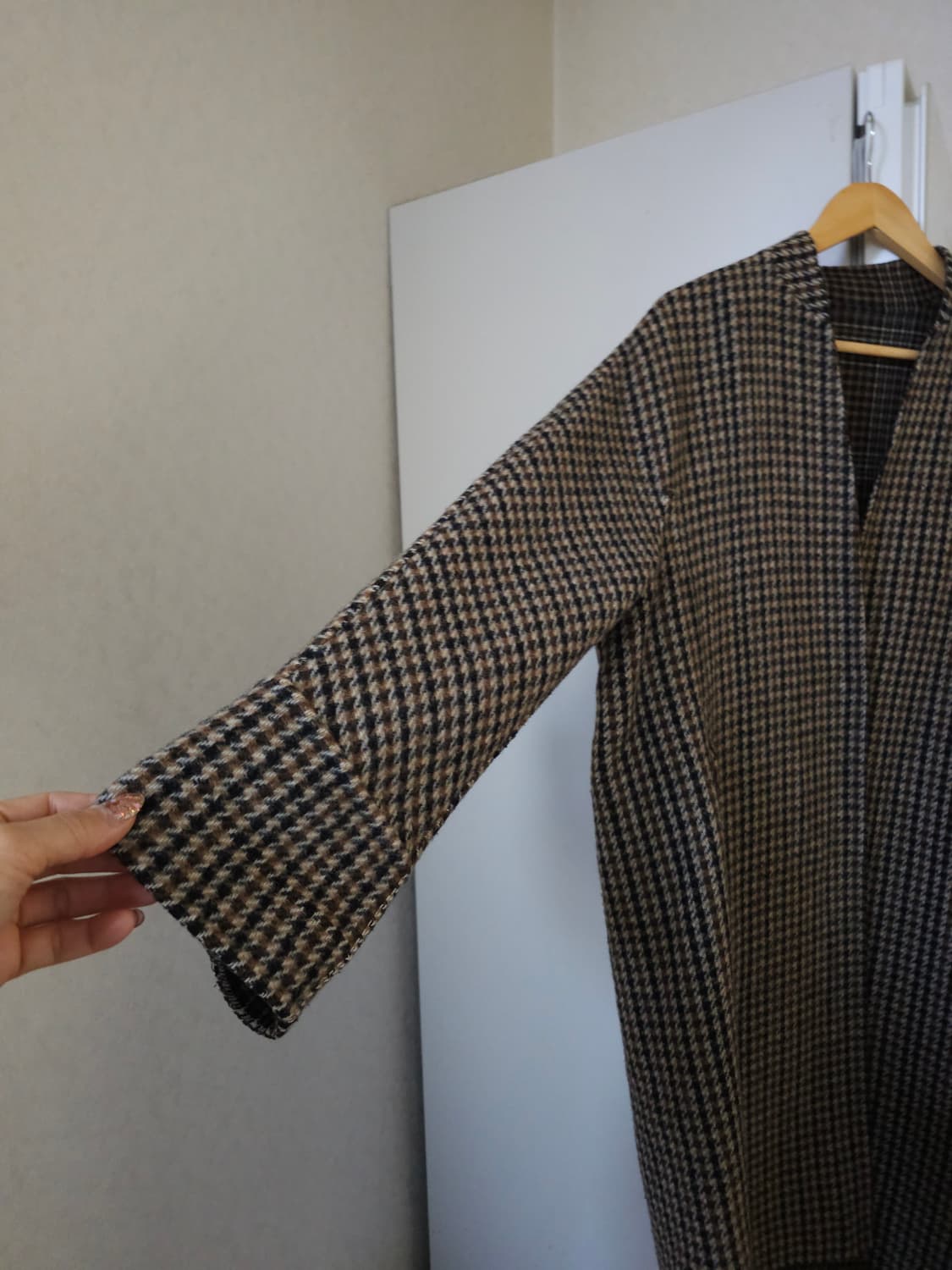 베네통 양면 울코트 상품이미지4