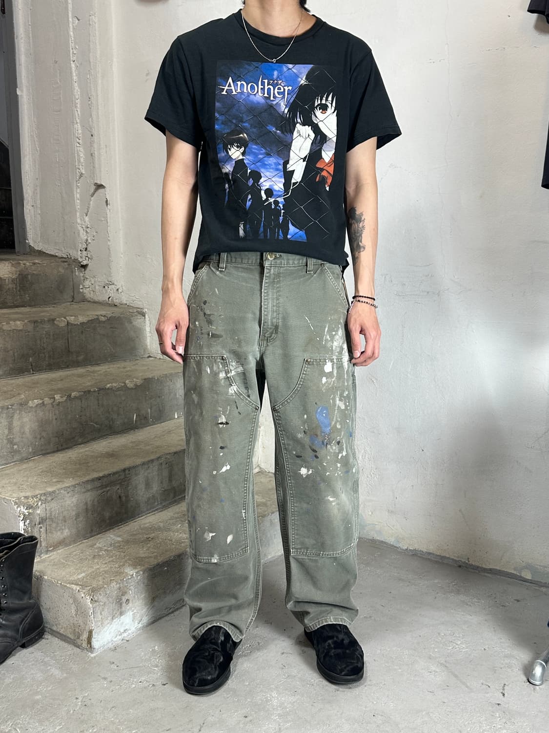 OG 칼하트 B136 MOS 더블니 칼하트 더블니 모스그린 썩블니 상품이미지2