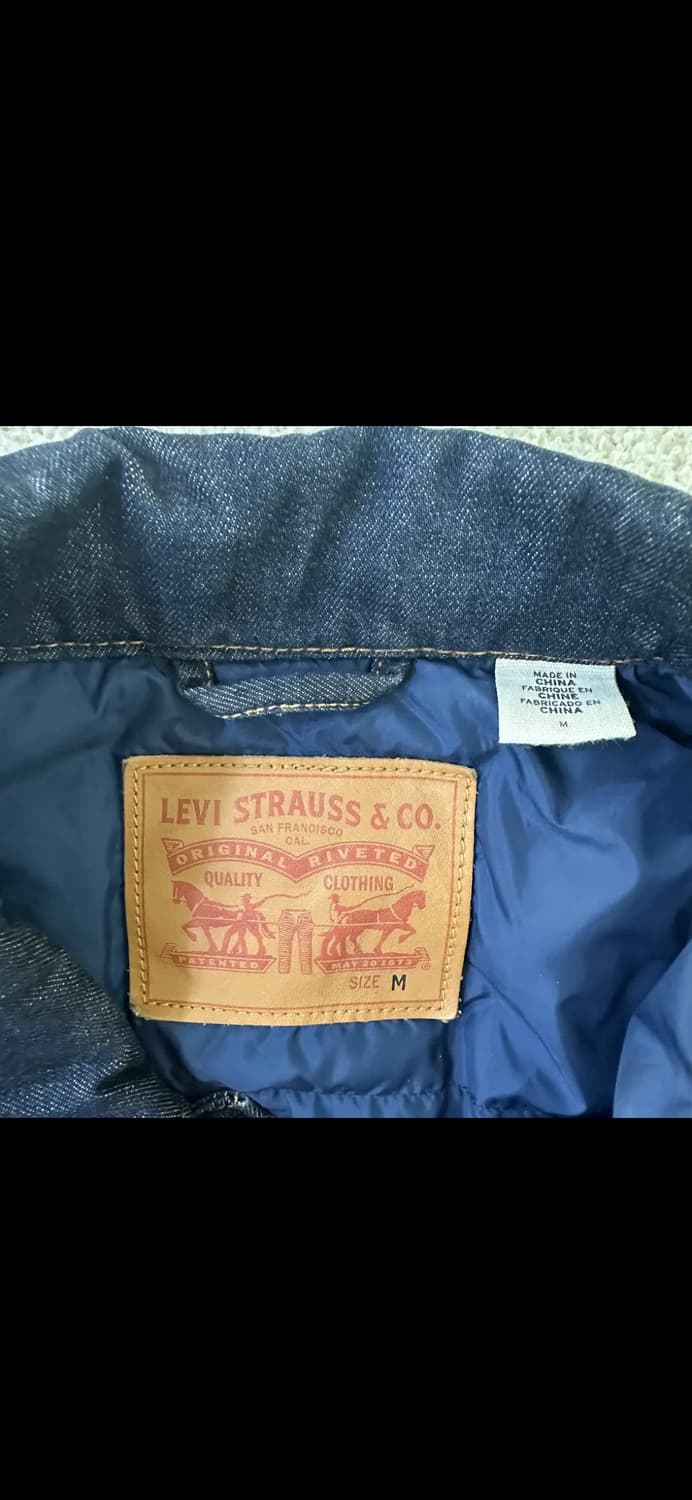 리바이스 진청 데님 자켓 상품이미지3