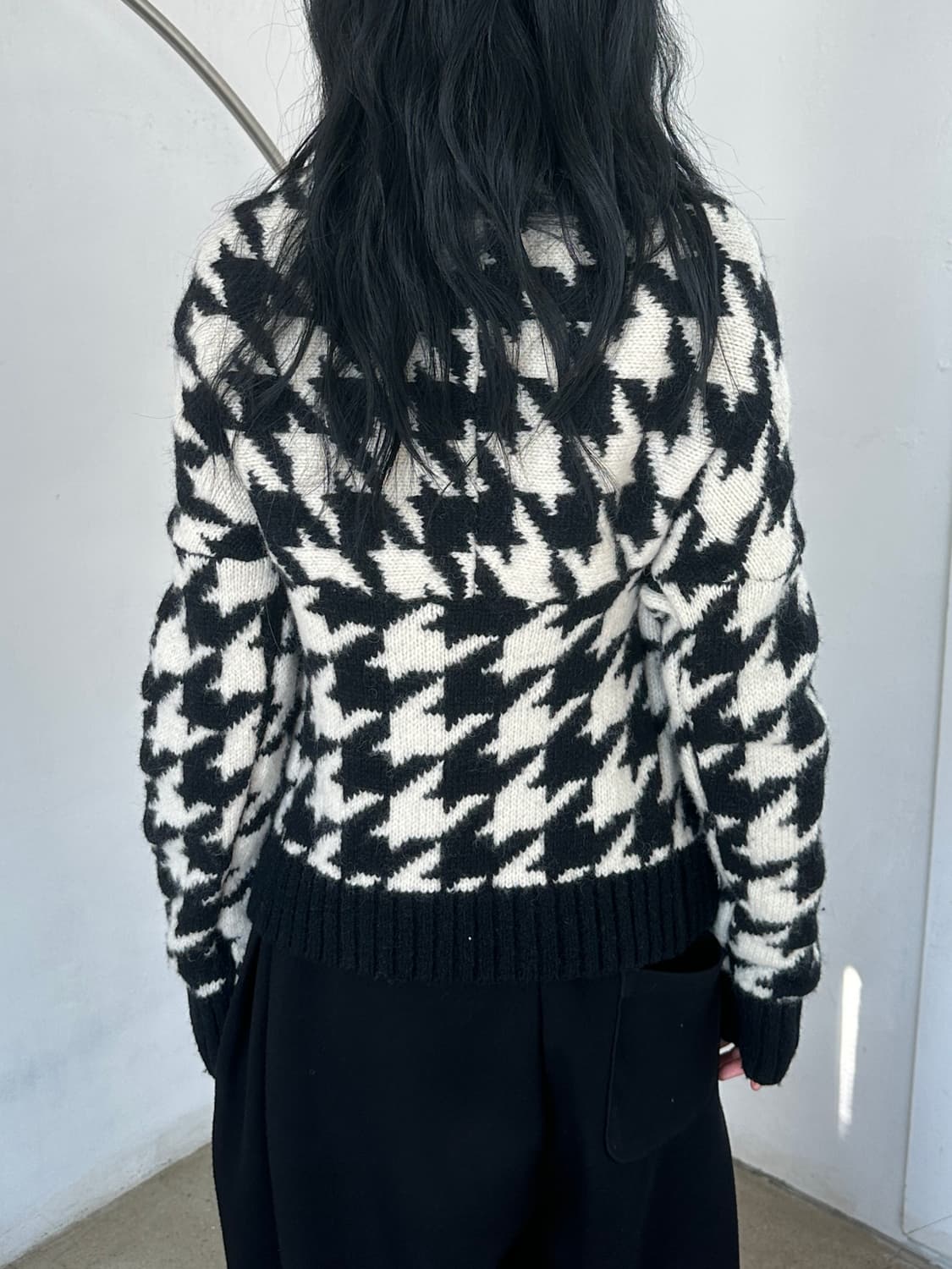 2000‘s 꼼데가르송 울 패턴 자켓 상품이미지2