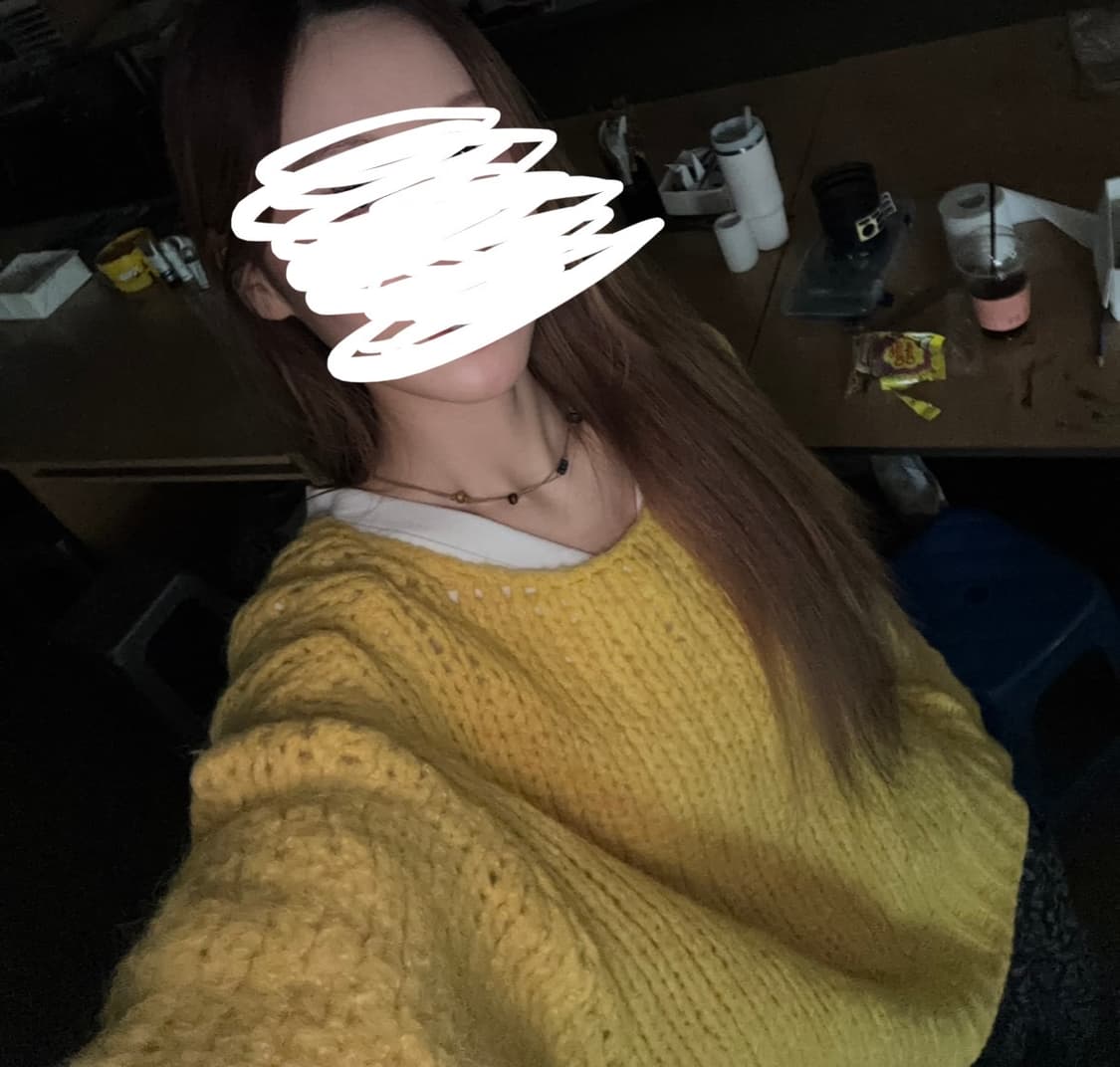 옐로우 병아리 니트 상품이미지2