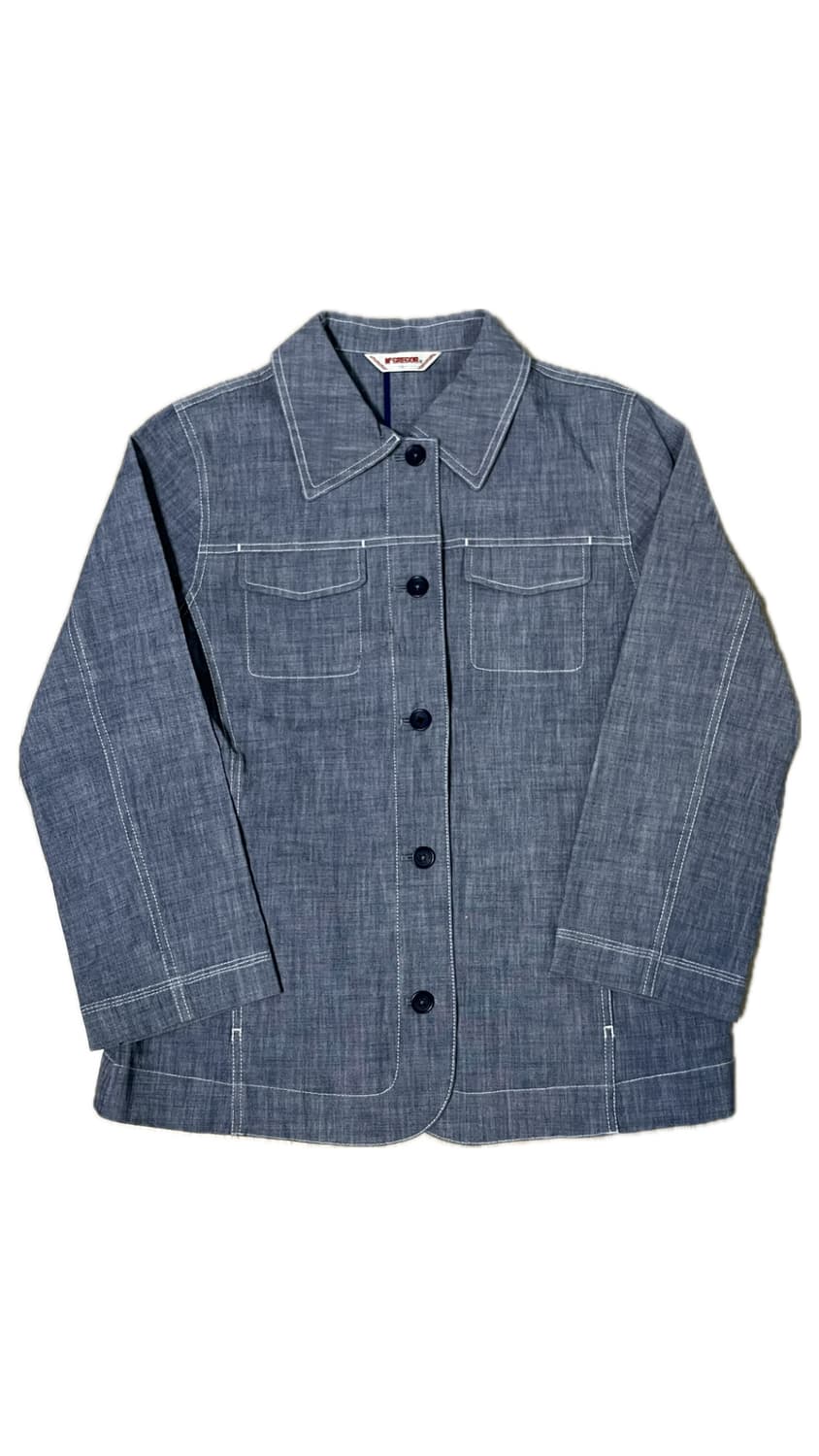 Mcgregor 샴브레이 데님 재킷 상품이미지6