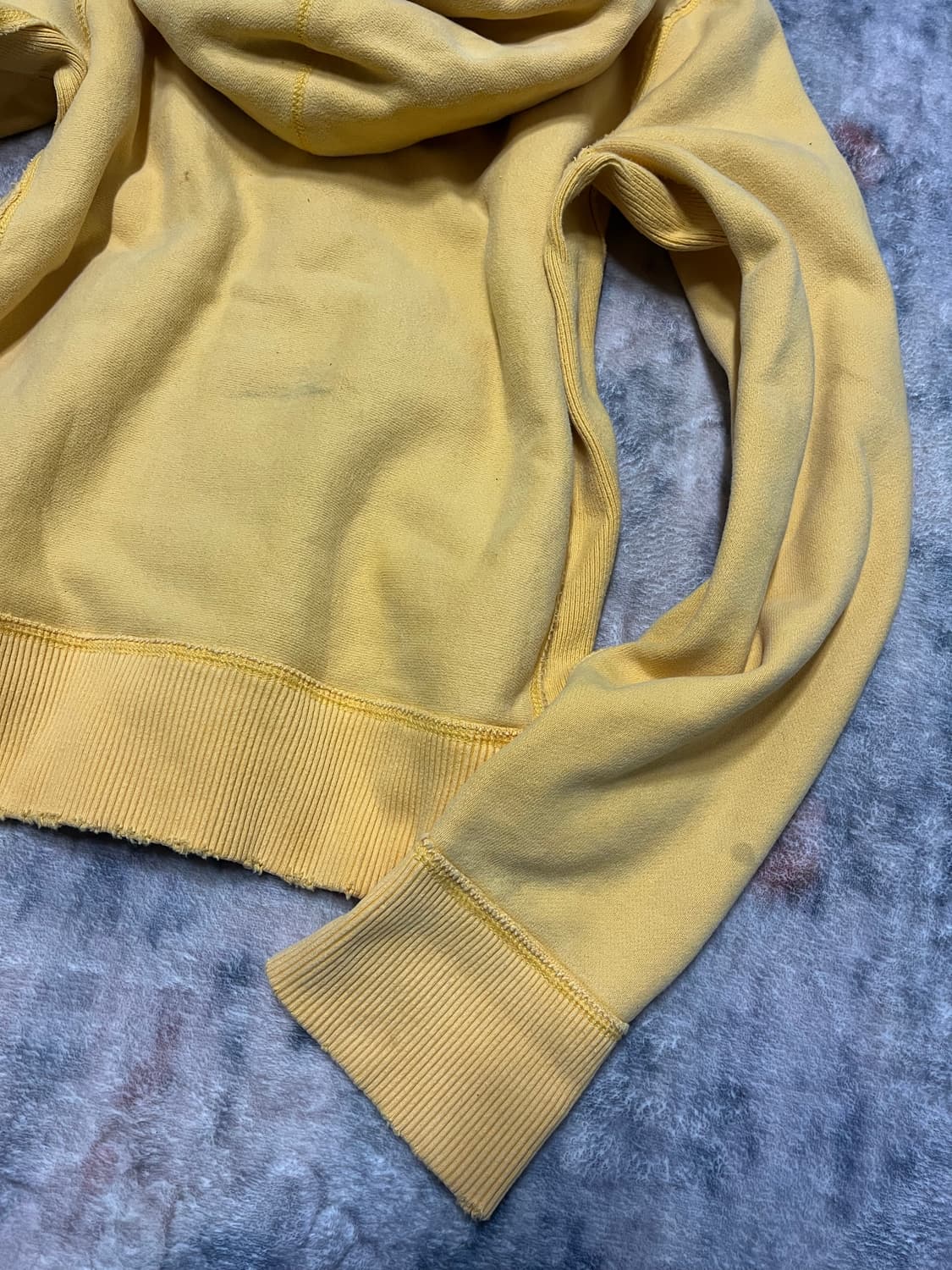 Abercrombie 00s y2k yellow hoodie 상품이미지7