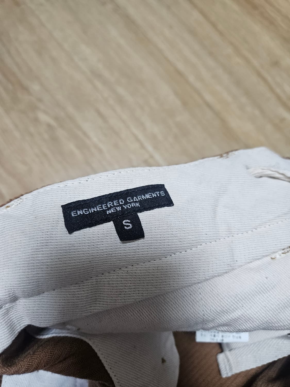 (M)엔지니어드 가먼츠 교듀로이 와이드팬츠 상품이미지4