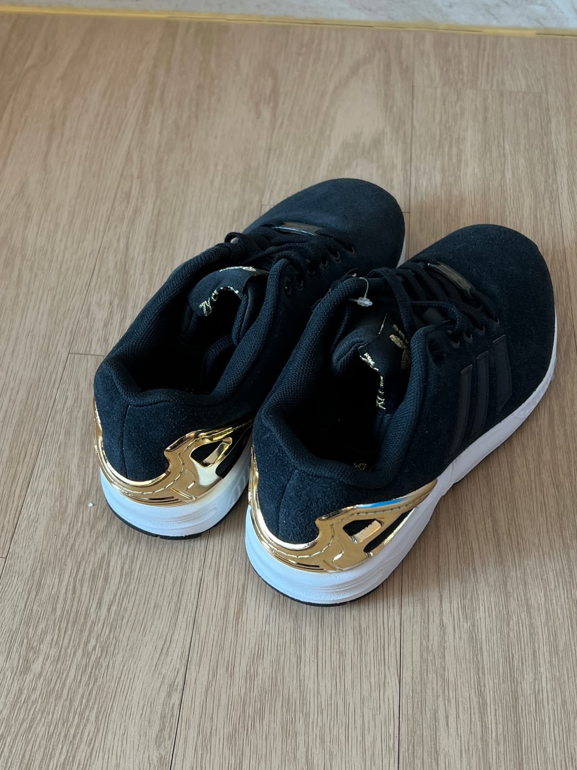 [225mm] [새제품] 아디다스 ZX 플럭스 (블랙/골드) 상품이미지7