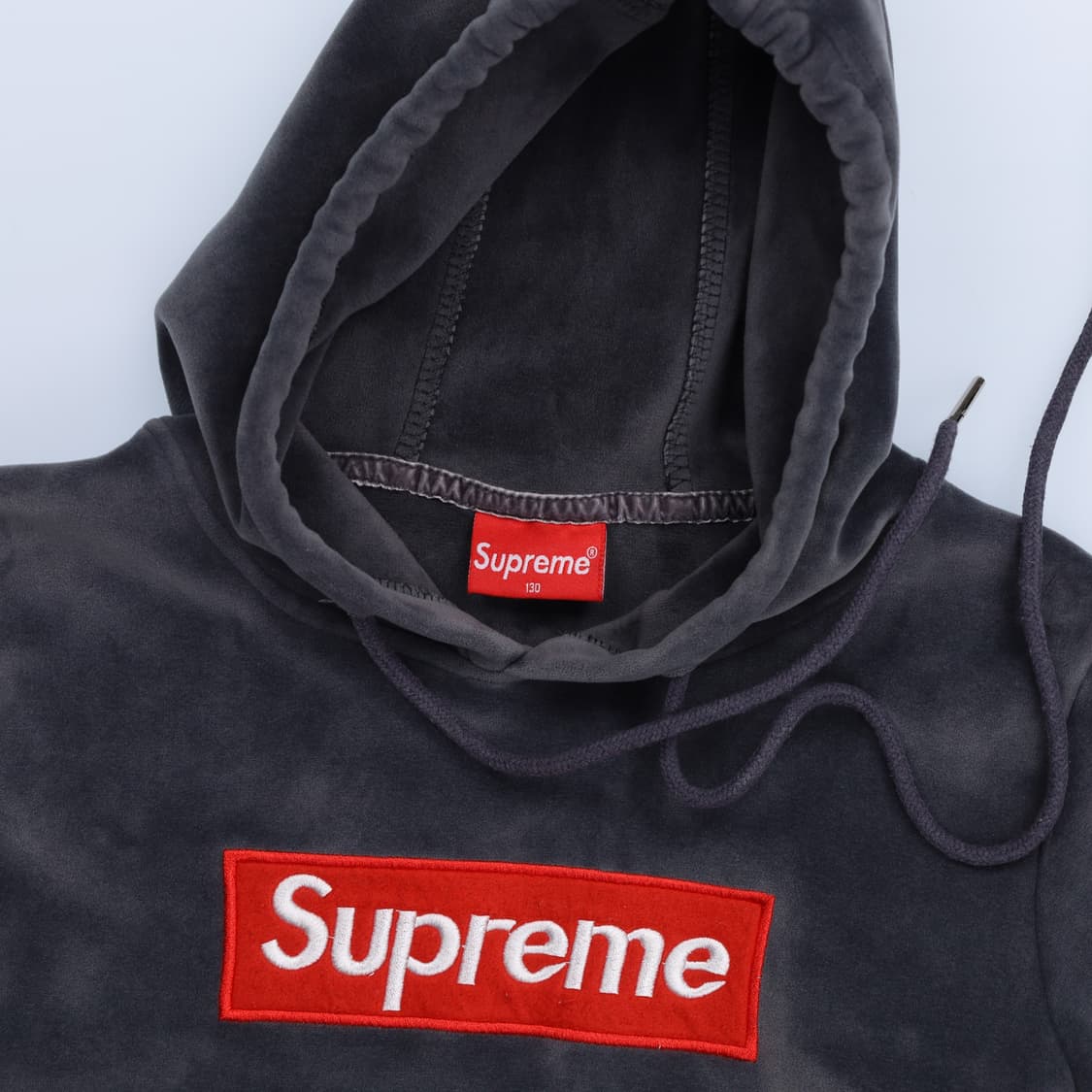 130 빈티지 키즈 벨벳 후드티 0210H1 상품이미지4