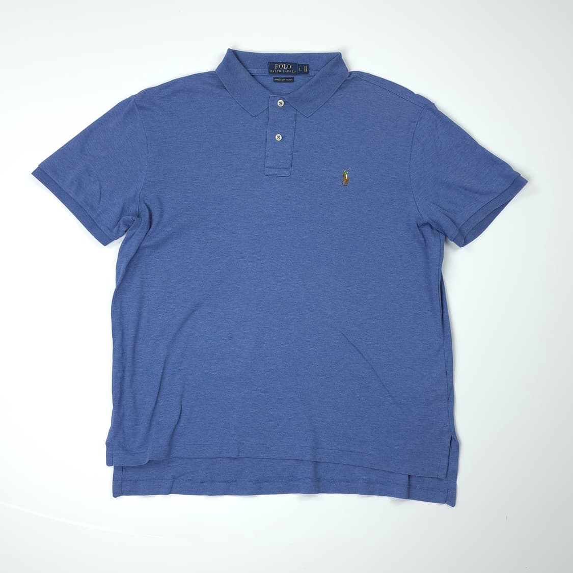 폴로 랄프로렌 피마 소프트터치 반팔 카라티 네이비 (L) 상품이미지1