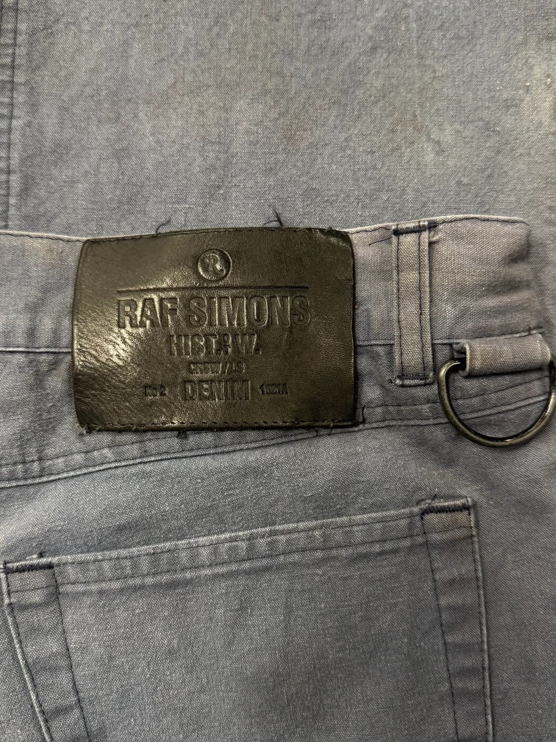 라프시몬스 AW05 History of My World MA-1 카고바지 상품이미지5