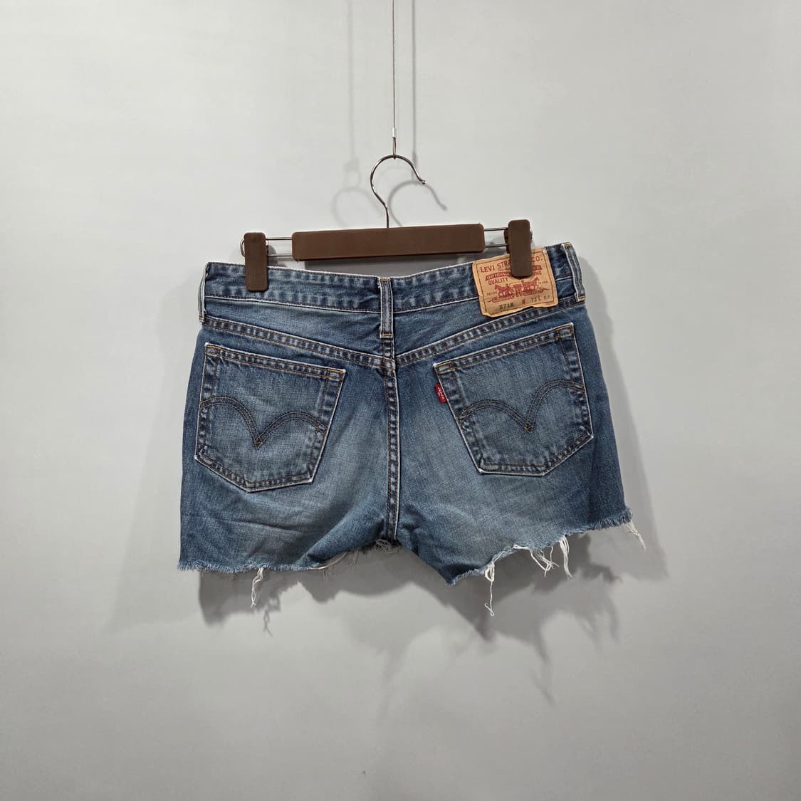 리바이스 571 우먼 데님 핫팬츠 73/84 상품이미지2