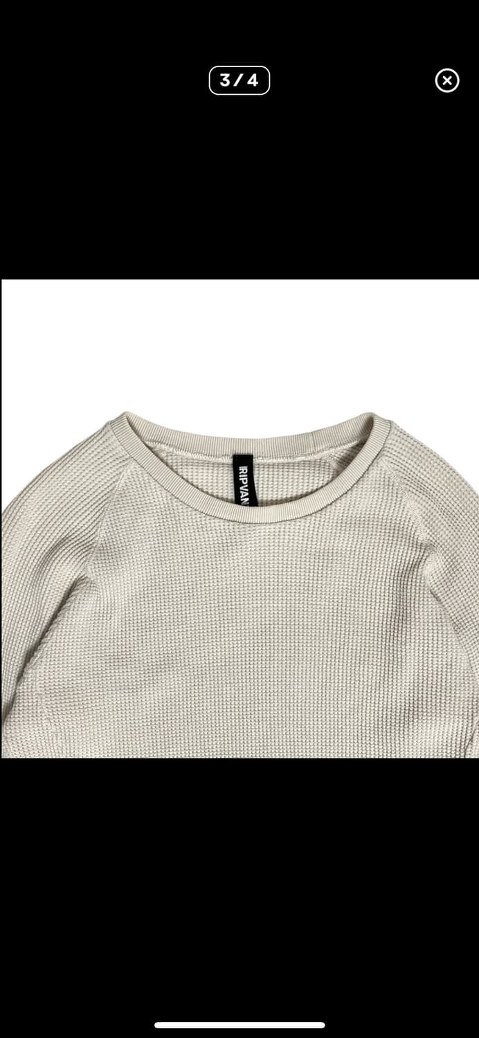 립반윙클 와플 니트  상품이미지4