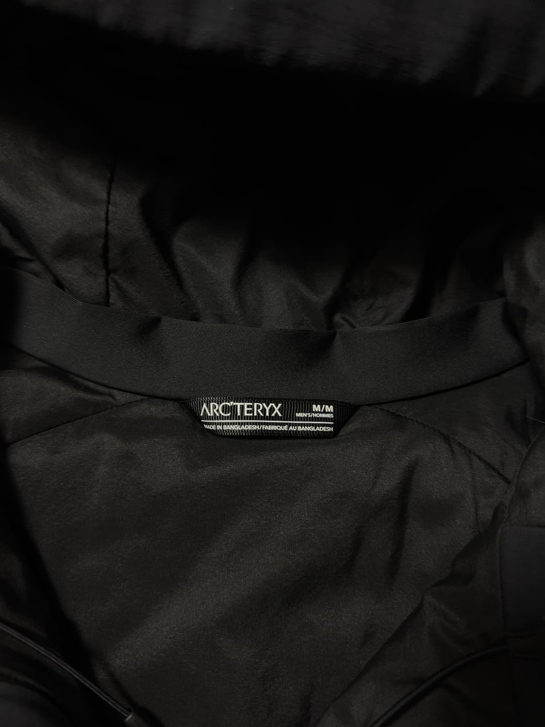 (S급) 아크테릭스 아톰 AR 후디 블랙 M 상품이미지7