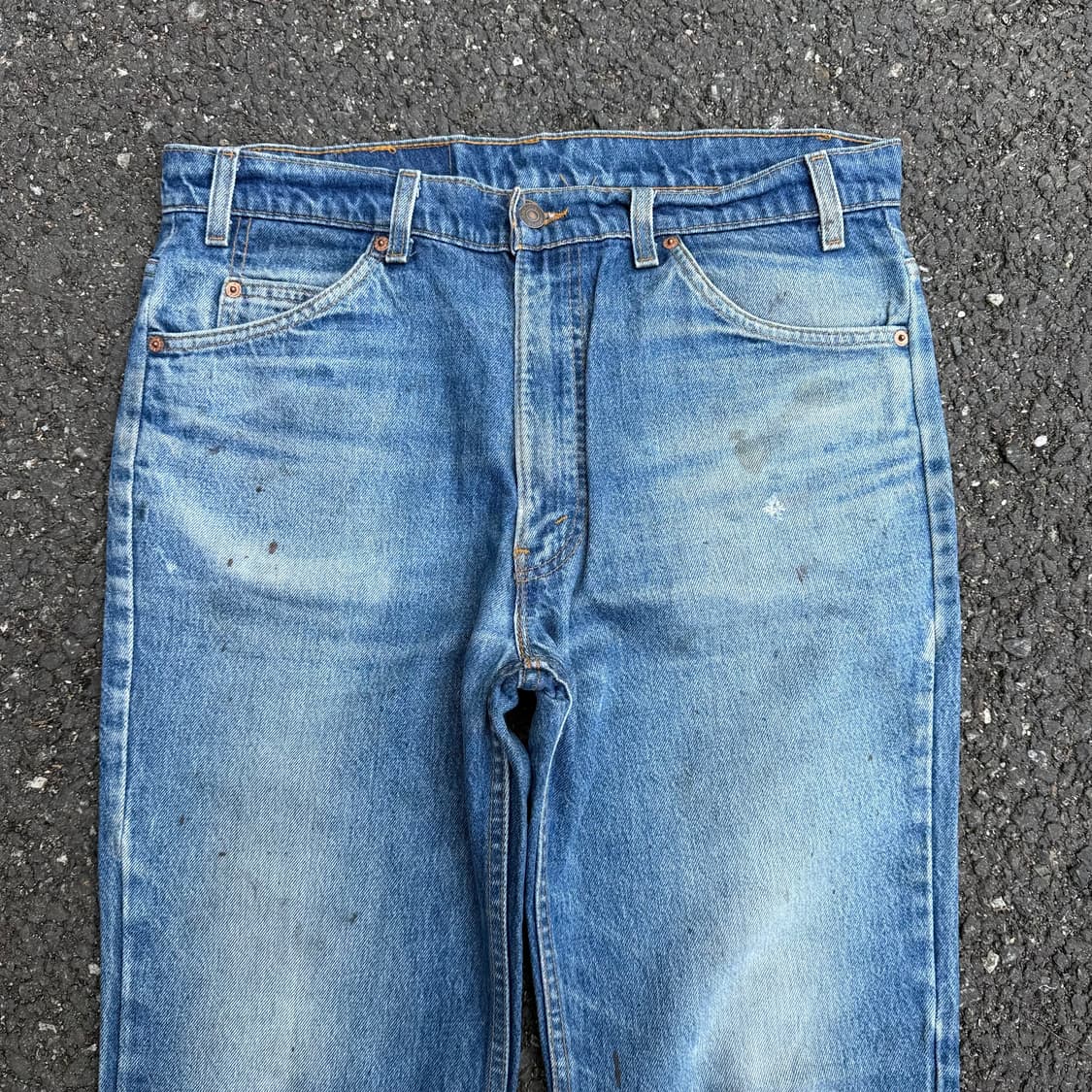 90s Vintage Levis 517 Bootcut Orange Tap 상품이미지2