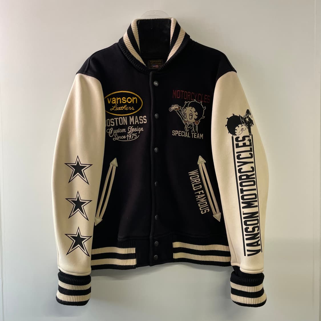 밴슨 x 베티붑 바시티 자켓 상품이미지2