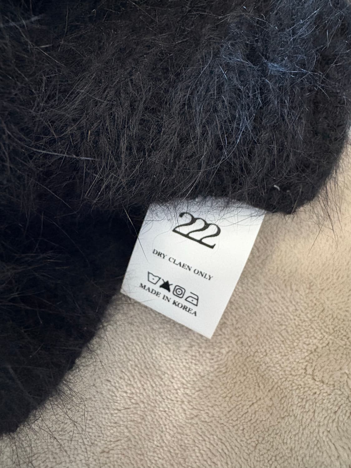 222 이투둘 비니 블랙 상품이미지4