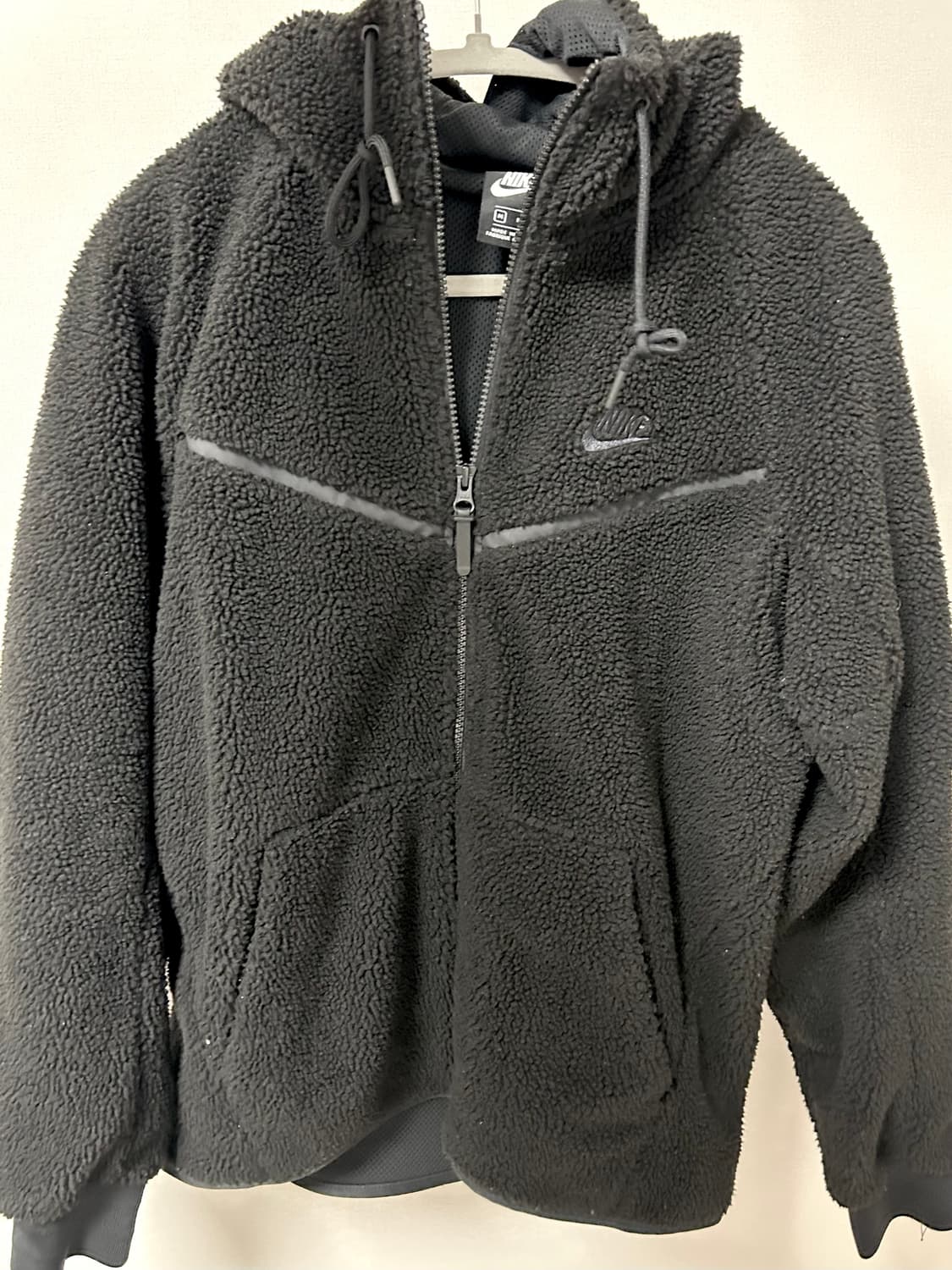 나이키 후리스 뽀글이 후드집업 상품이미지1