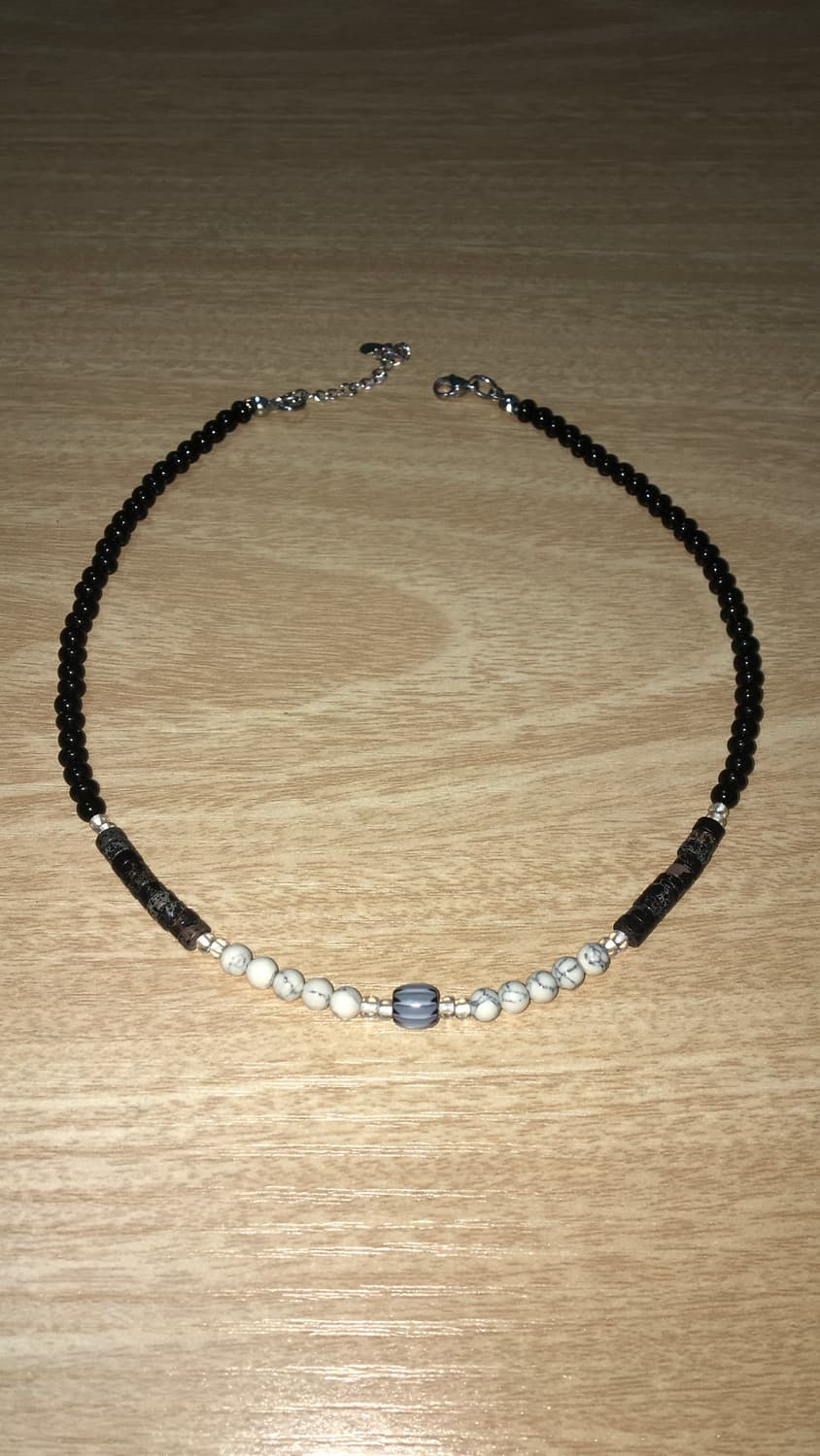 원석 비즈 목걸이 상품이미지3