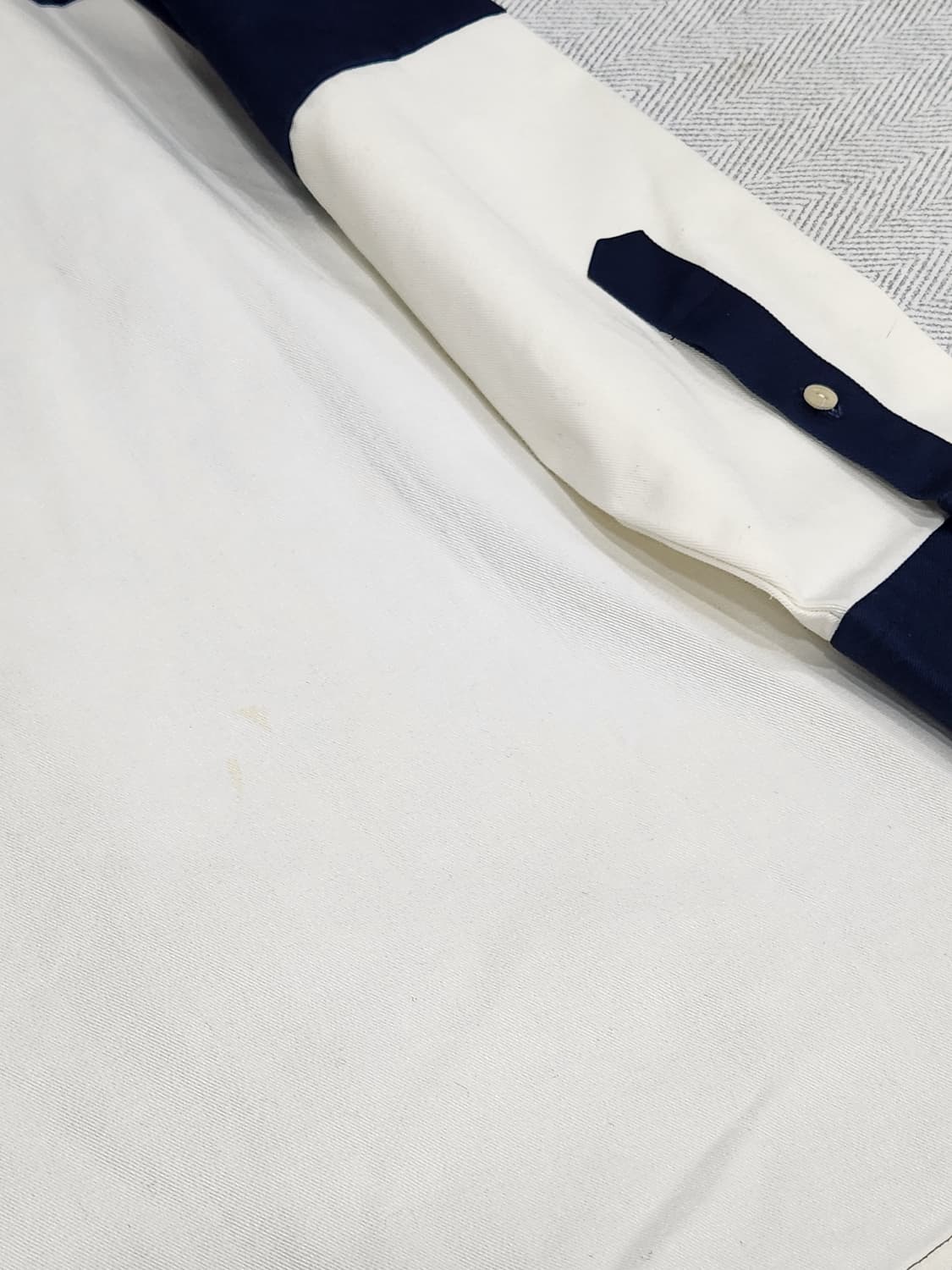 [L] 크리틱 Critic 배색 오버핏 셔츠 남성 L사이즈 상품이미지10