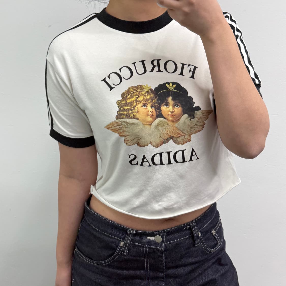 [XS] 아디다스 X 피오루치 프린팅 반팔  상품이미지1