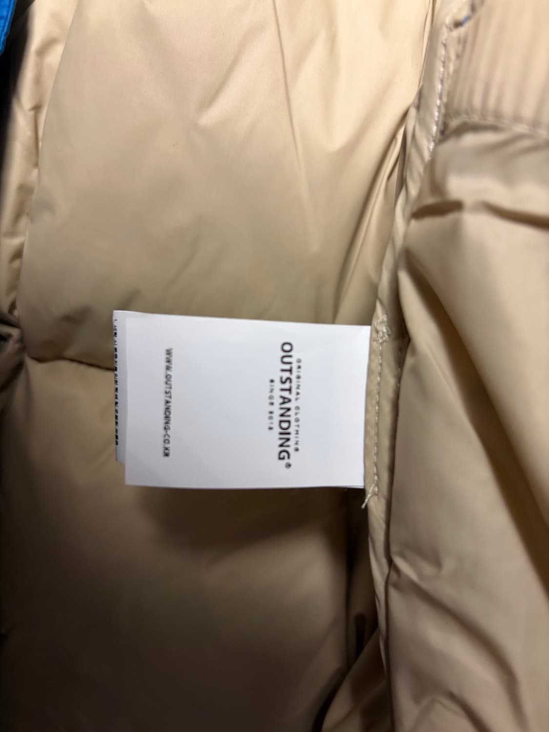 아웃스탠딩 24FW 카라코람 구스다운 블루  상품이미지4