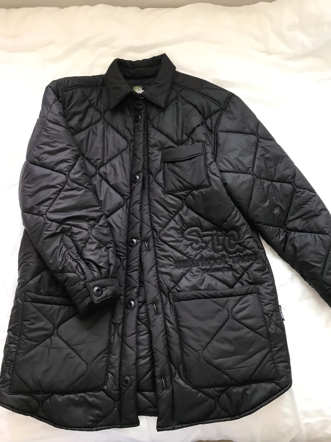 Safarispot 사파리스팟 퀄팅 자켓 블랙 상품이미지3