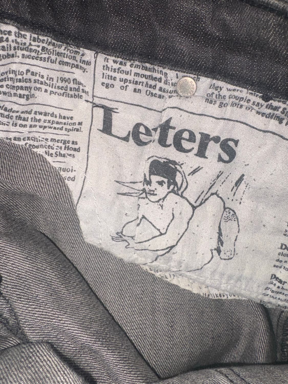 SS08 John Galliano Magnum Jeans 상품이미지7