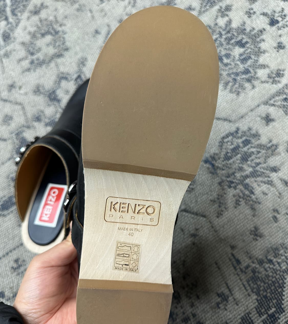 Kenzo 겐조 플라워버클 클로그40 상품이미지5