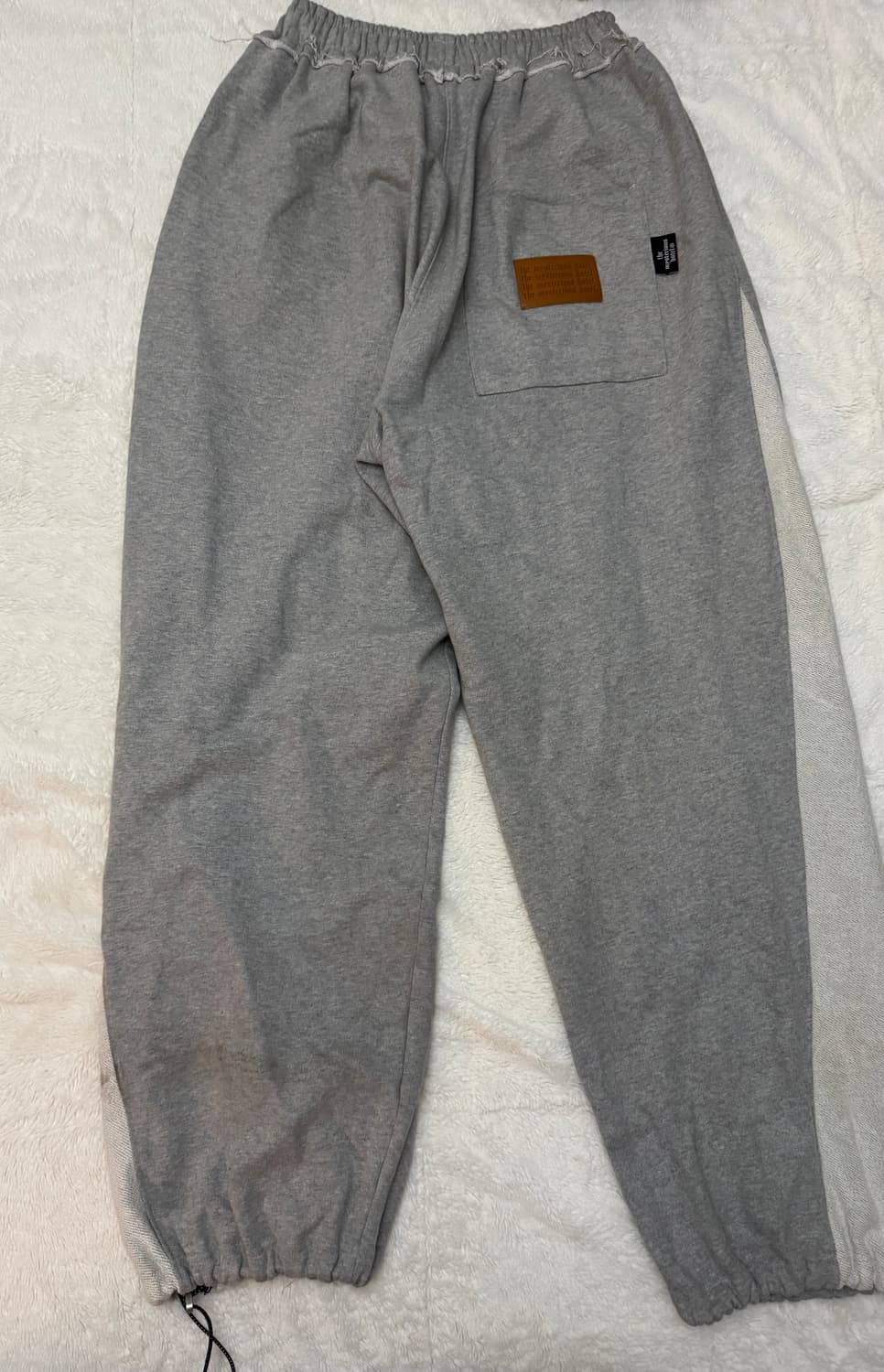 더미스테리어스호텔 컷오프 스웻팬츠 상품이미지4