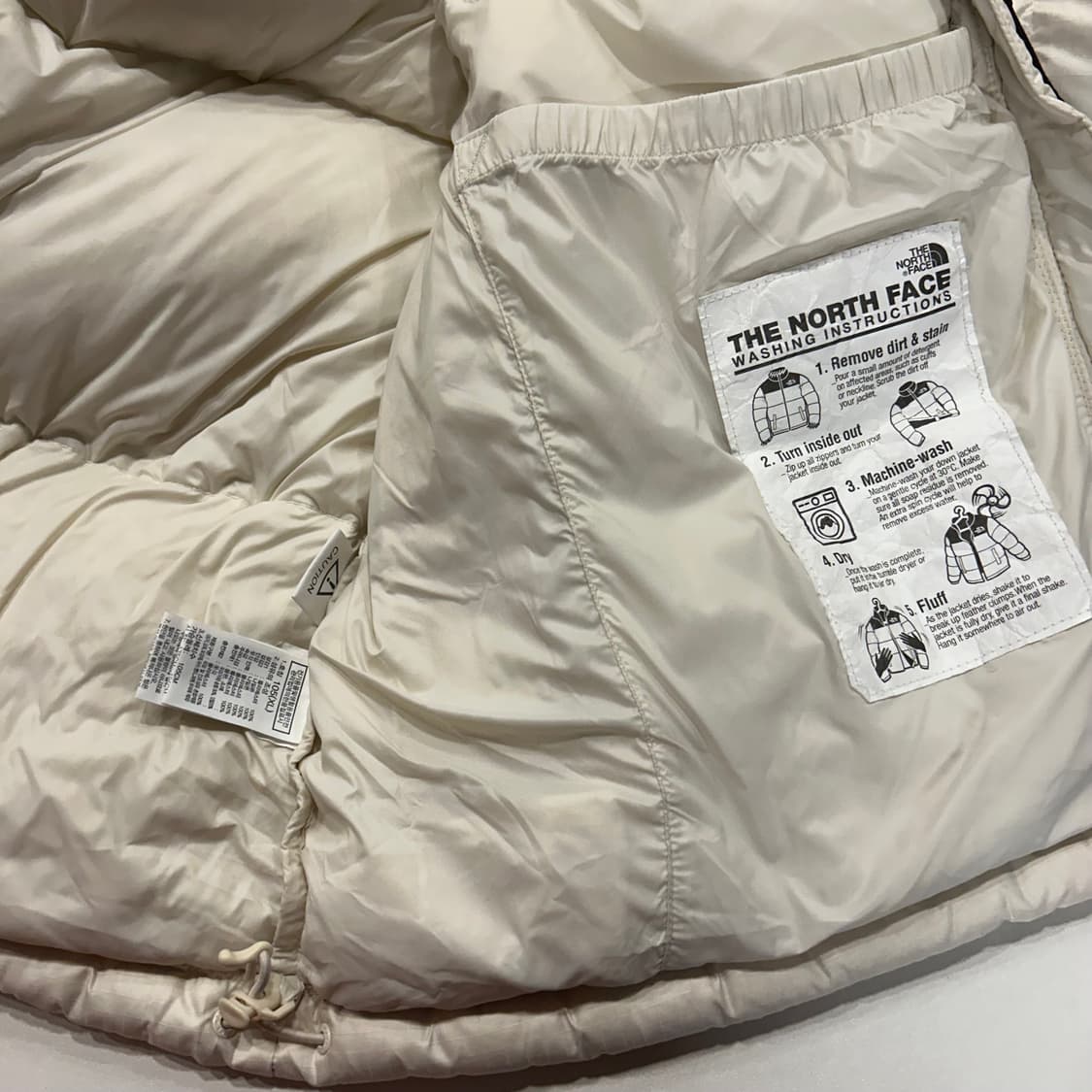 [XL] 노스페이스 화이트라벨 노벨티 눕시 패딩 화이트 A921 상품이미지9