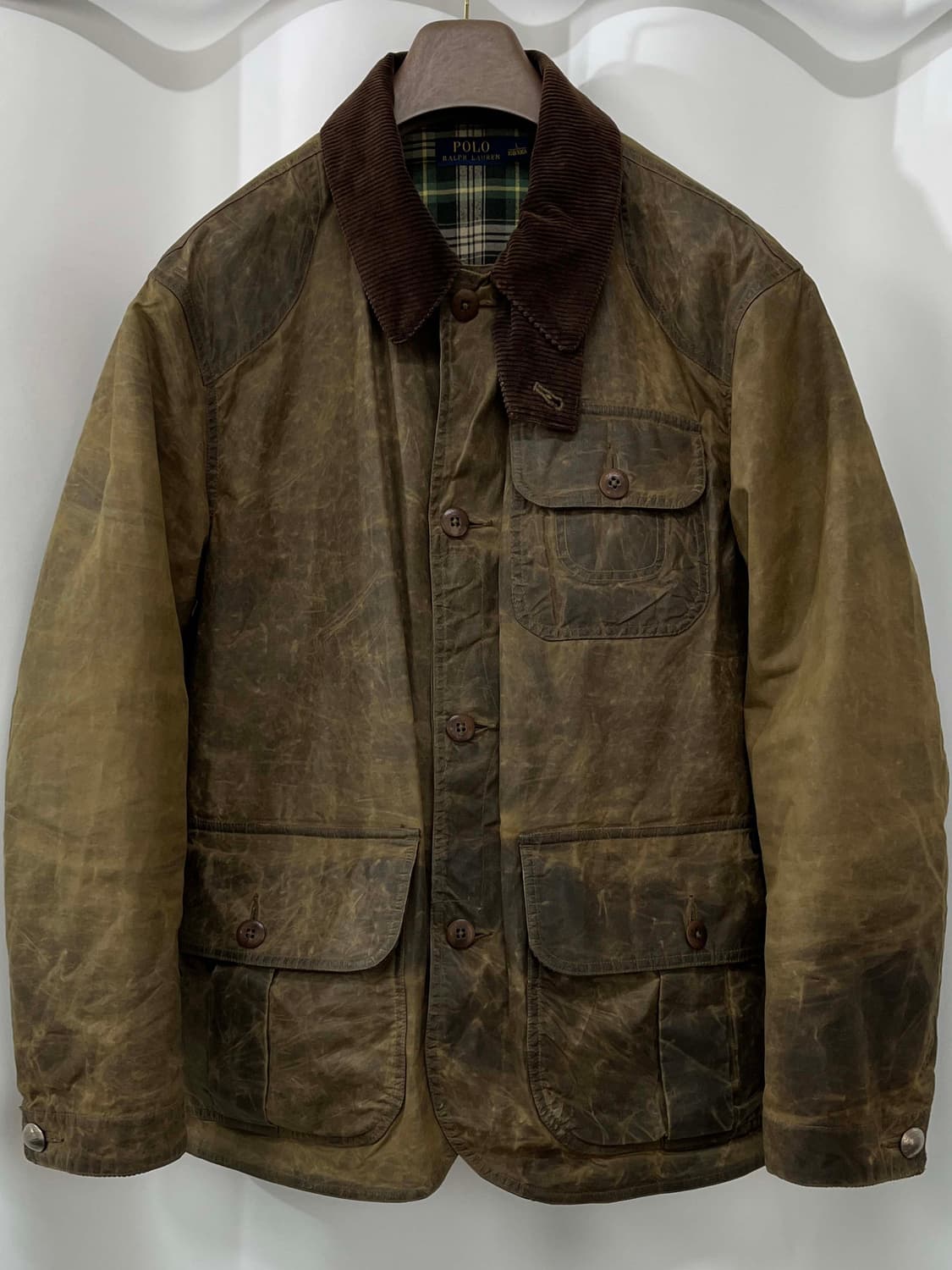 폴로 랄프로렌 인디언헤드 왁스드 코듀로이 모호크 헌팅 필드자켓 상품이미지1