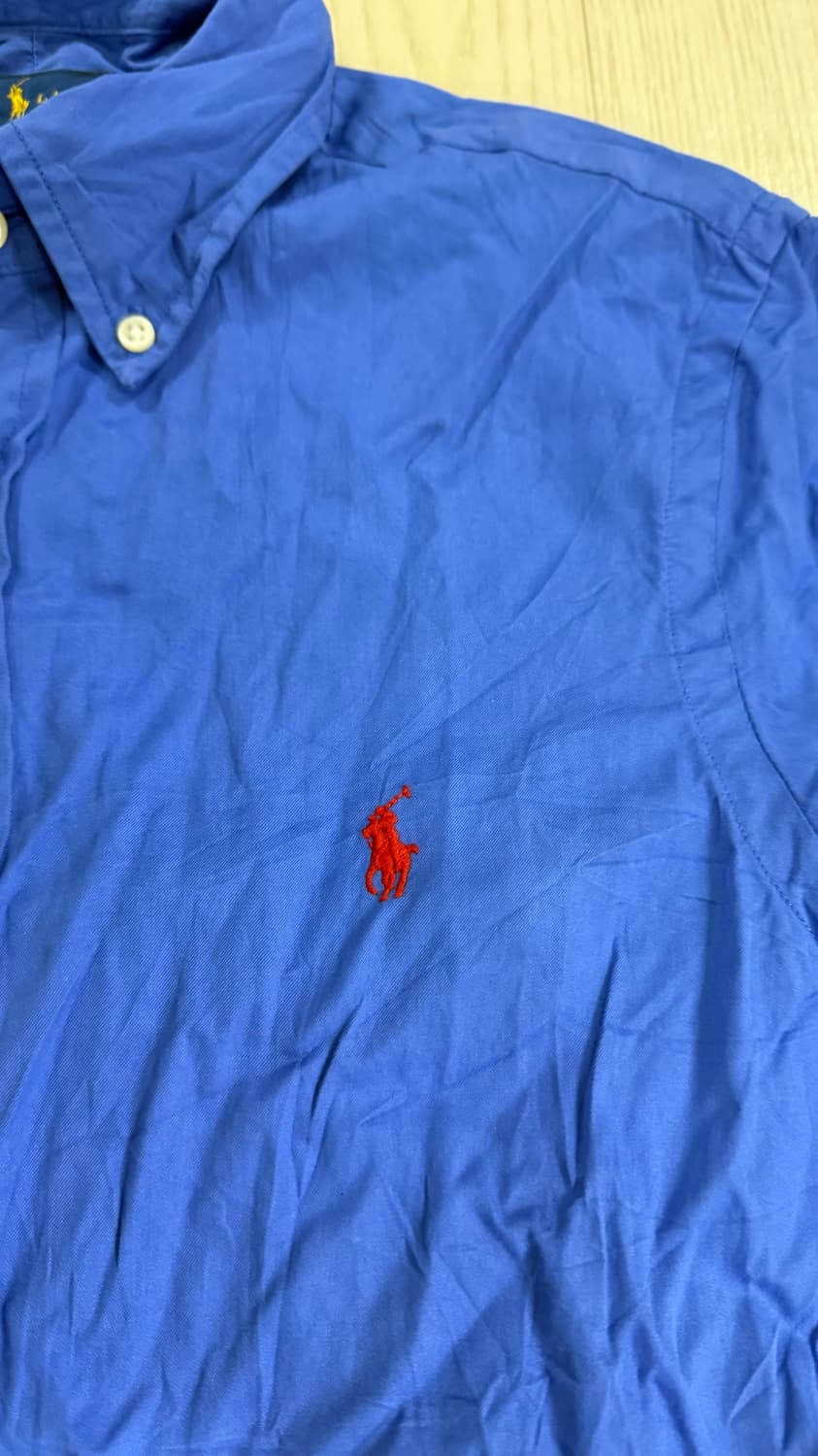 Ralph Lauren 폴로 랄프 로렌 반팔 셔츠 블루 상품이미지4