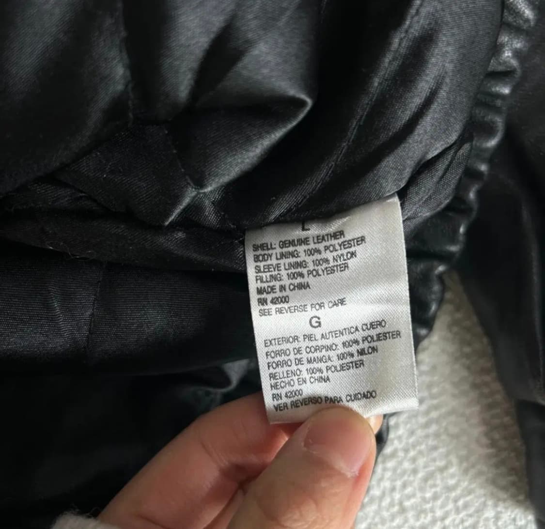 레더 자켓 리얼가죽 상품이미지2