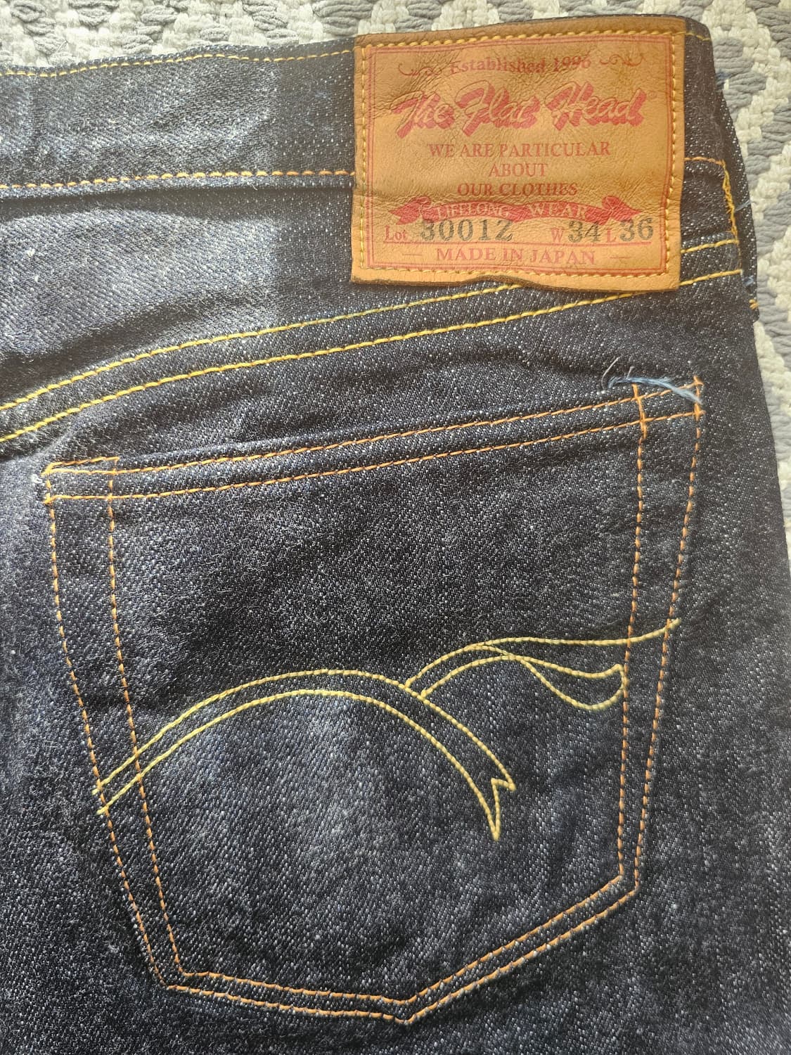 플랫헤드 3001Z w34 실측 30 상품이미지5