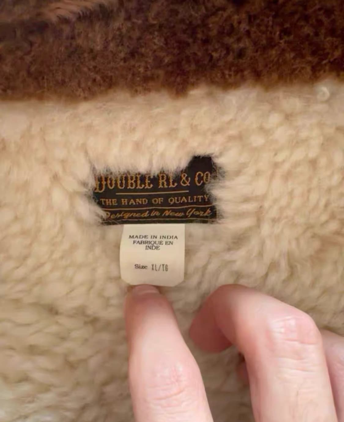 rrl 무스탕 xl 상품이미지4