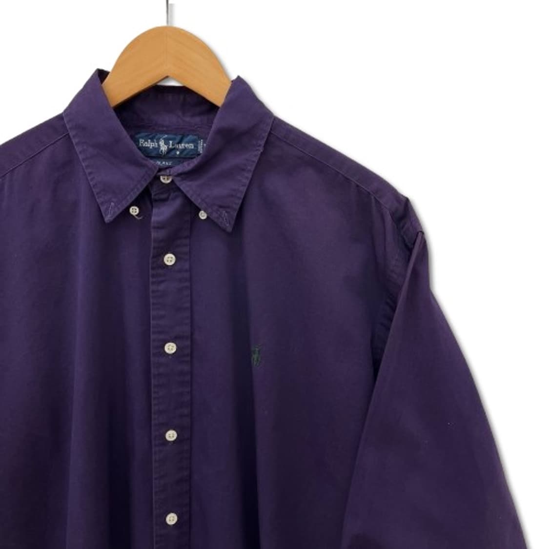 폴로 랄프로렌 BLAKE 딥 퍼플 코튼 셔츠 상품이미지5