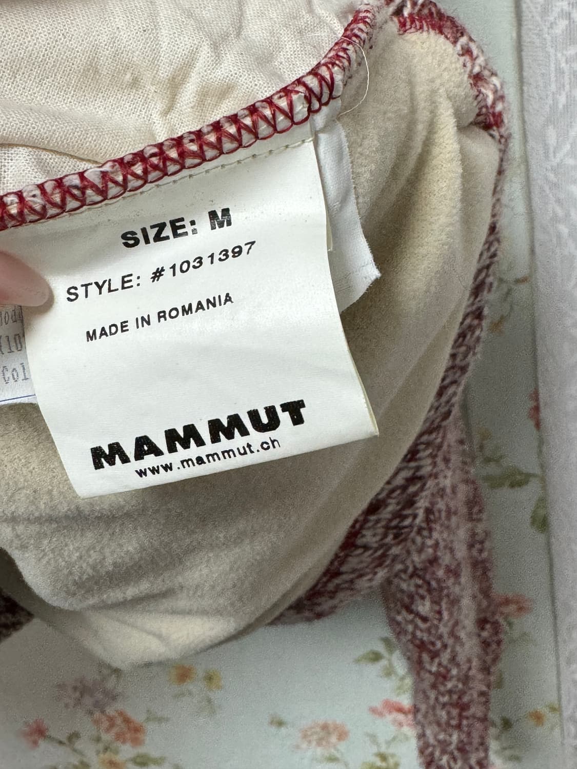 마무트 후리스 집업 상품이미지4