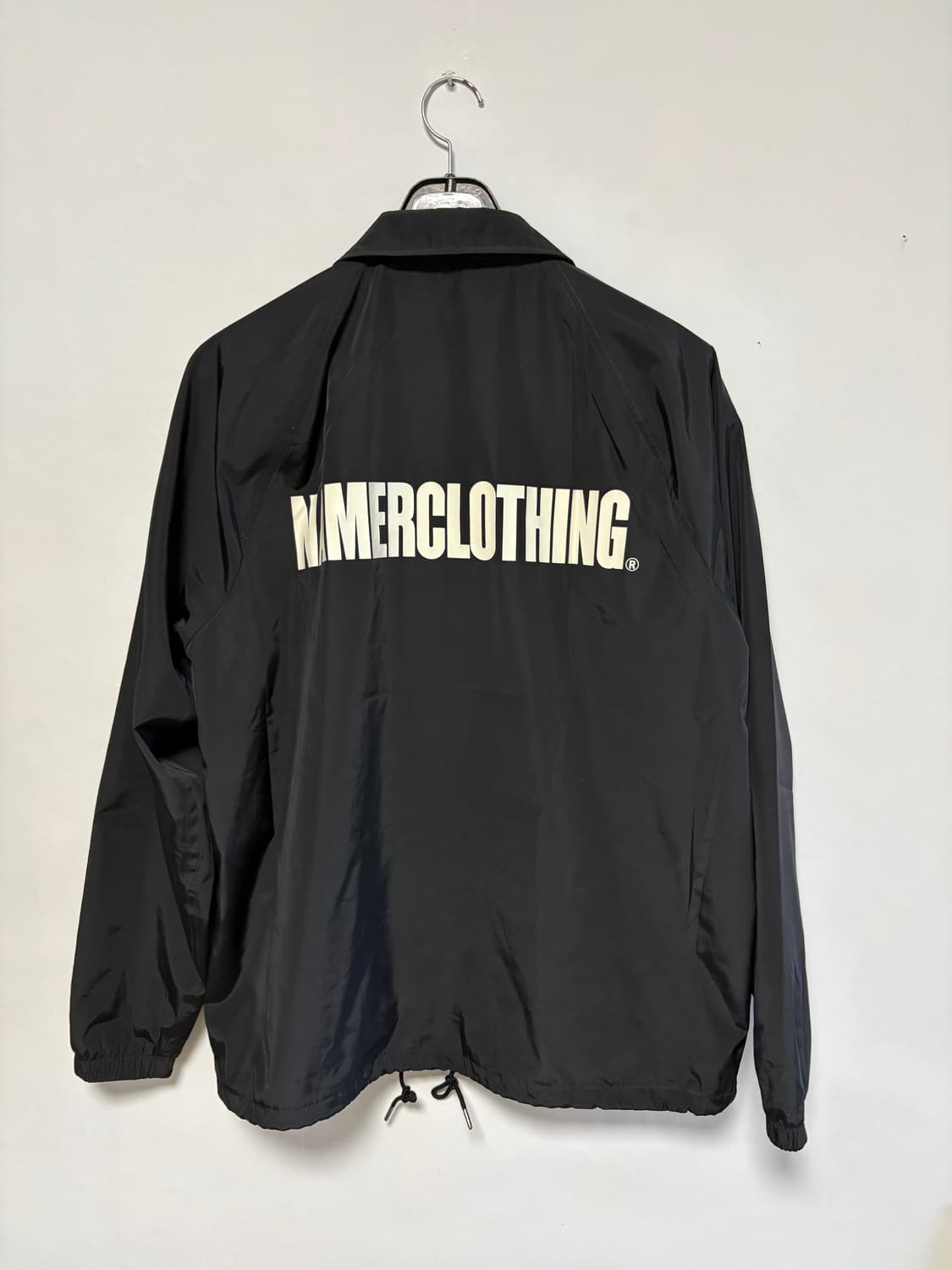네이머클로딩 블랙 코치 재킷 상품이미지2
