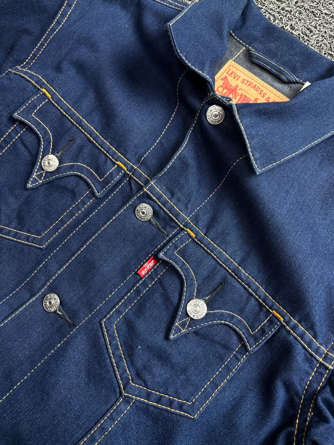 리바이스 TYPE1 웨스턴 데님 트러커 자켓 2697 상품이미지4