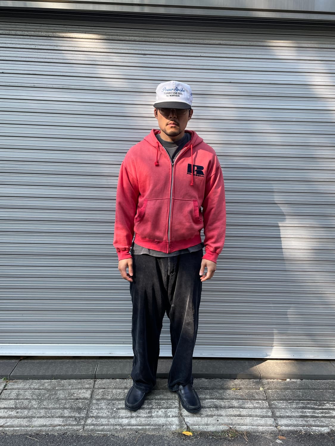 70-80s Russell Faded Red 50/50 Hood zip 상품이미지2