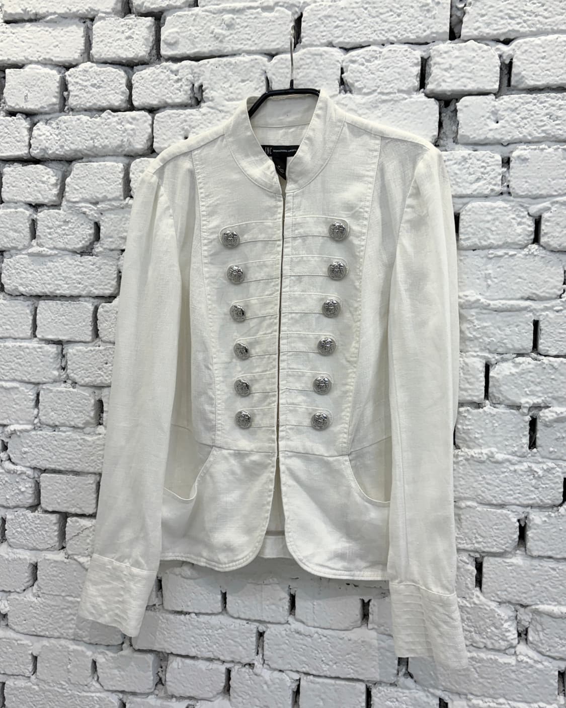 White Napoleon shirt jacket 상품이미지6